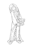 Harry Potter kleurplaat 7